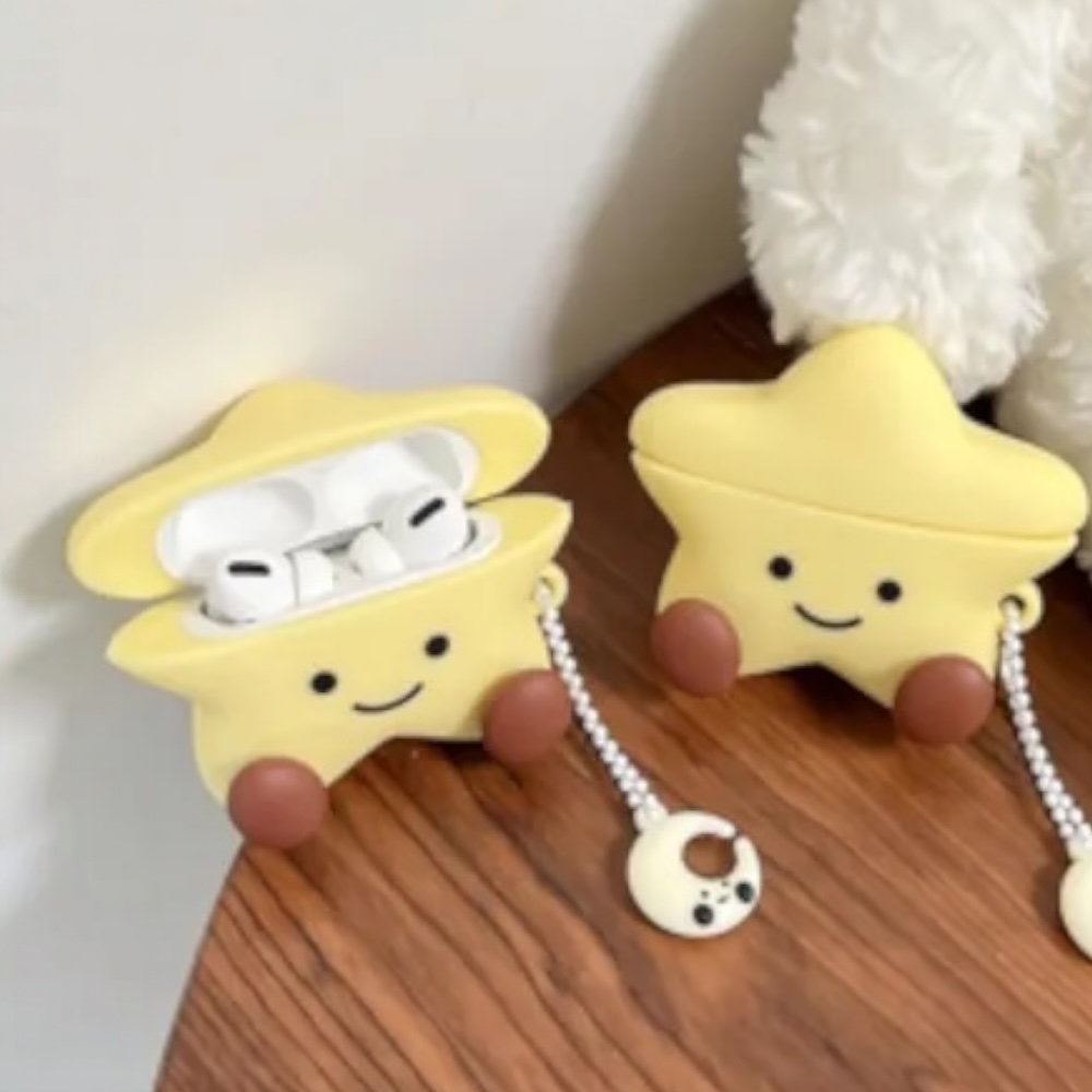 Estuche – Estrellita Amarilla para AirPods Pro 1 y 2
