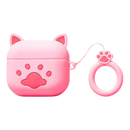 Estuche – Huellita rosa  para AirPods Pro 1 y 2