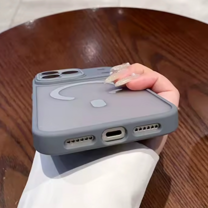 Estuche - Luxury Lens antishock gris para iPhone iPhone 17 Air