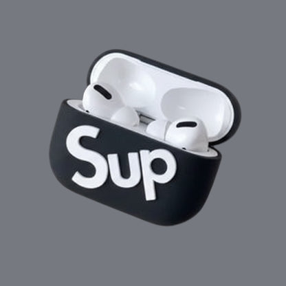Estuche – Sup negro  para AirPods Pro 1 y 2