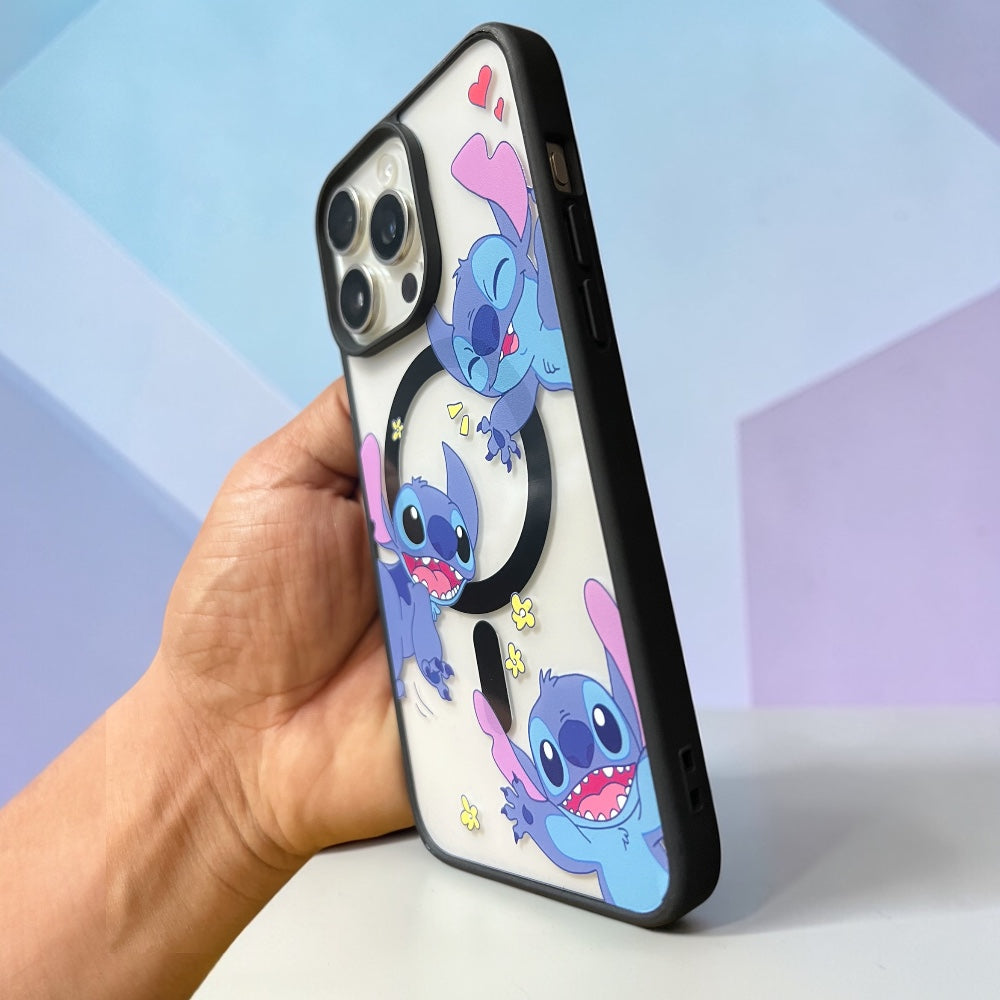 Estuche - Stitch para iPhone 14 normal