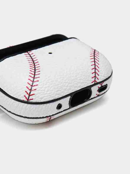 Estuche – Cuero Beisbol  duro para AirPods Pro 1 y 2