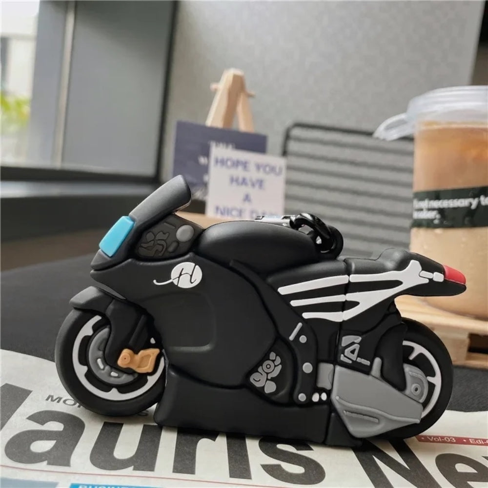 Estuche – Moto deportiva  para AirPods Pro 1 y 2