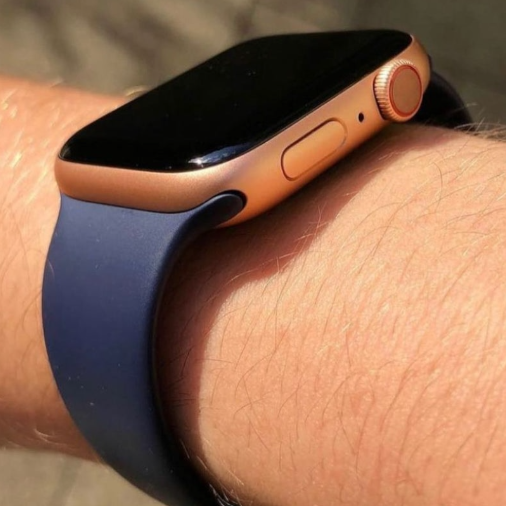 Pulsera - Silicón azul marino para Apple Watch