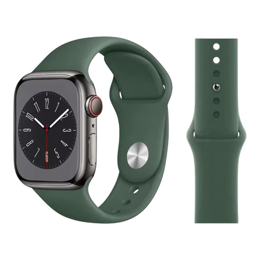 Pulsera - Silicón verde oliva para Apple Watch