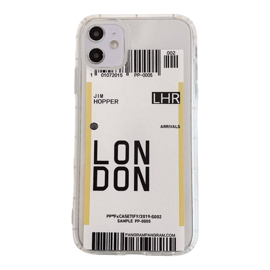 Estuche - London Ticket para iPhone 11 normal
