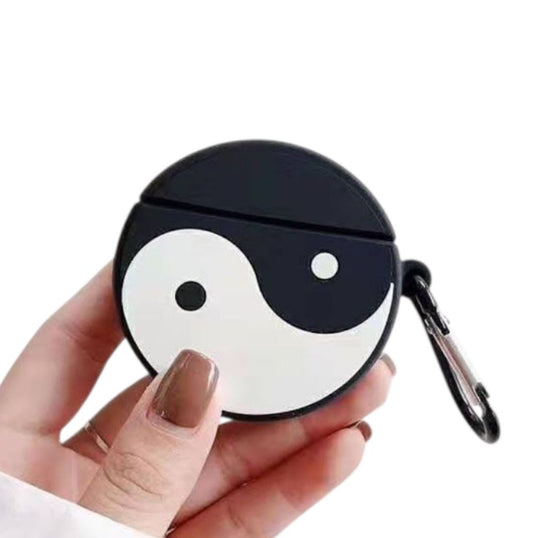 Estuche – Diseño Yin Yang Balance 3D para AirPods 1 y 2