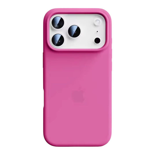 Estuche – Silicona Suave Fuscia para iPhone 17 Pro Max