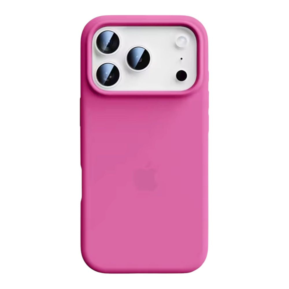 Estuche – Silicona Suave Fuscia para iPhone 17 Pro