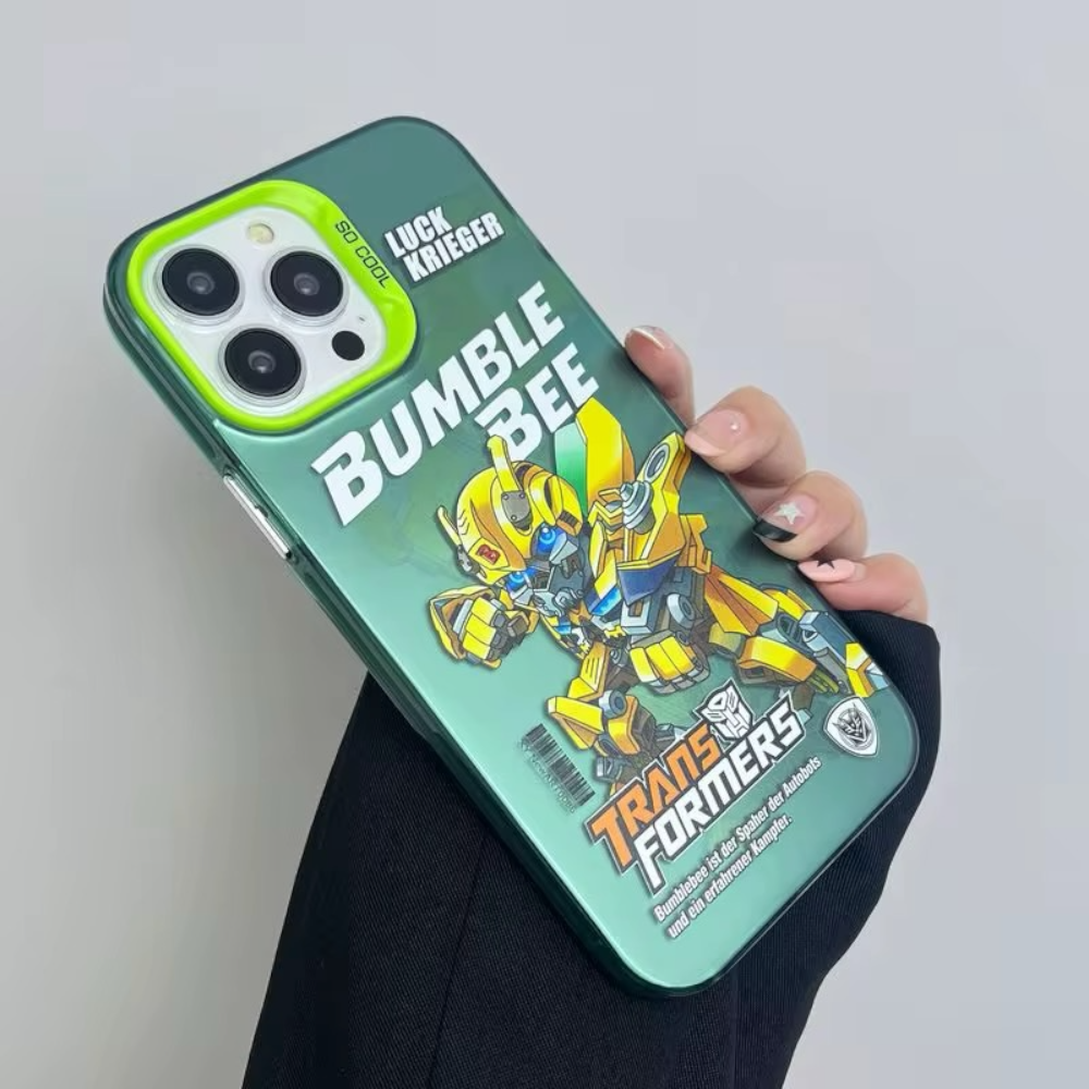 Estuche – Bumblebee de Transformers para iPhone 15 Plus