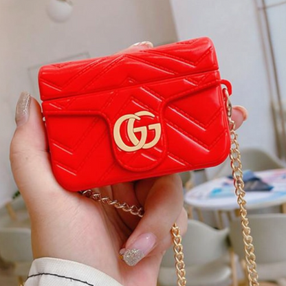 Estuche – Gucci Bolso rojo para AirPods 1 y 2