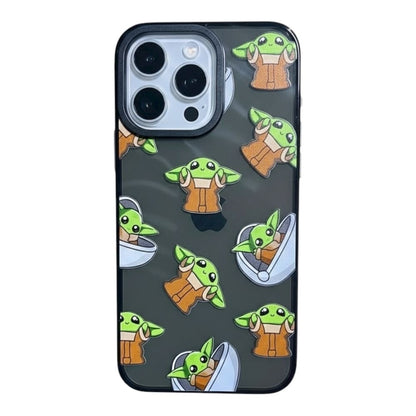 Estuche - Baby Yoda The Mandalorian para iPhone 16 normal