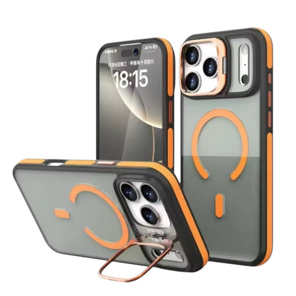 Estuche - Gravity Ridge de lujo negro con anaranjado para iPhone iPhone 17 Air