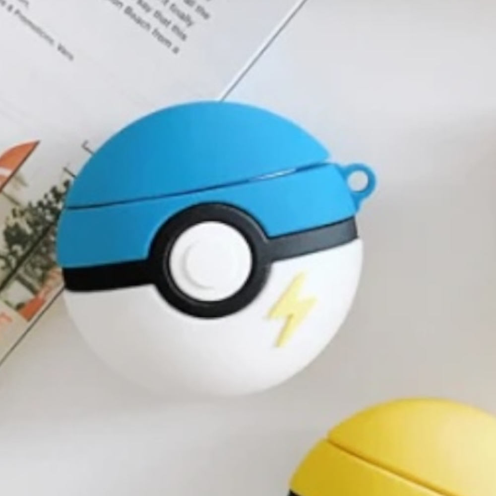 Estuche – Pokebola azul pokemon para AirPods 1 y 2