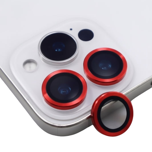 Protectores de cámara - Aros metal rojo