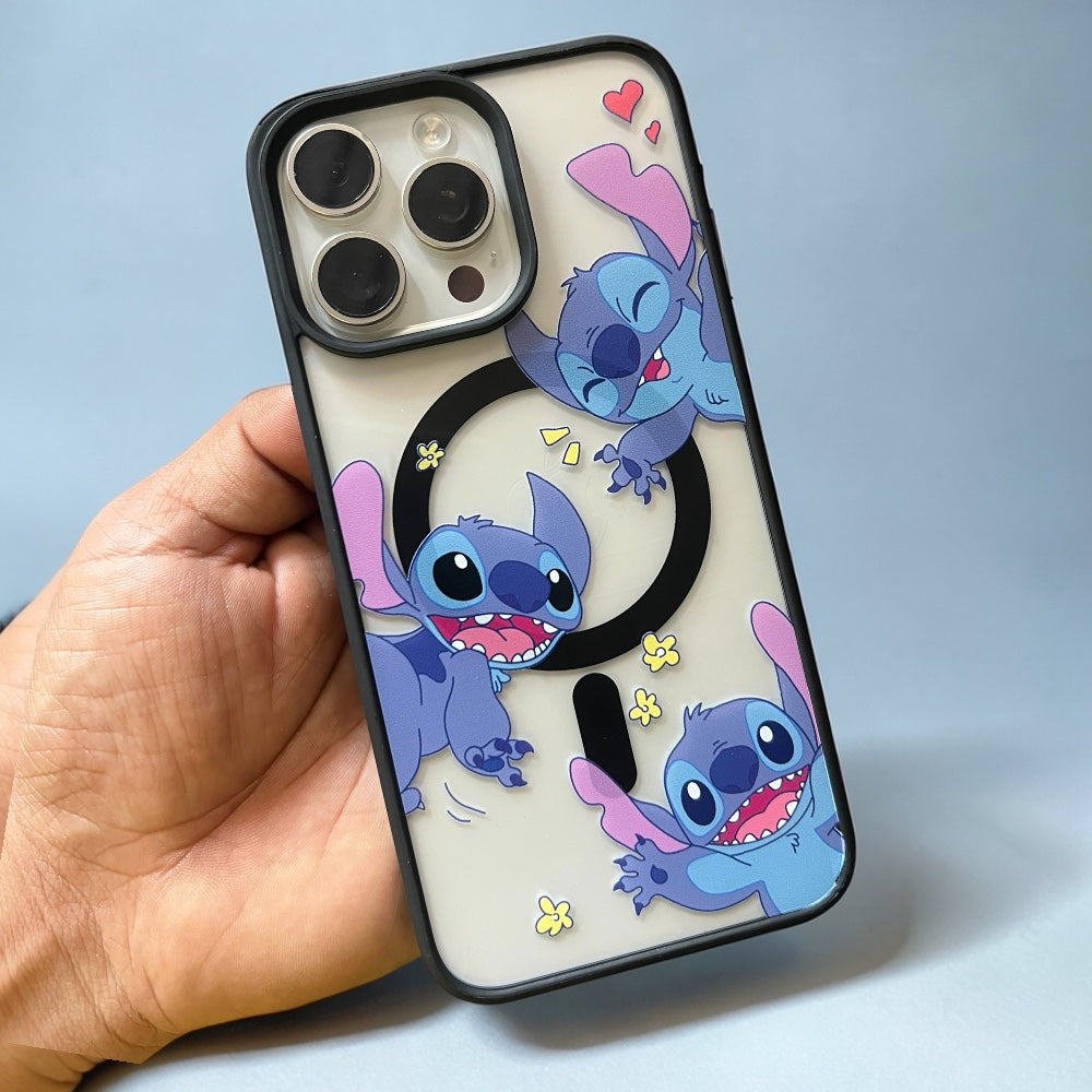 Estuche - Stitch para iPhone 14 normal
