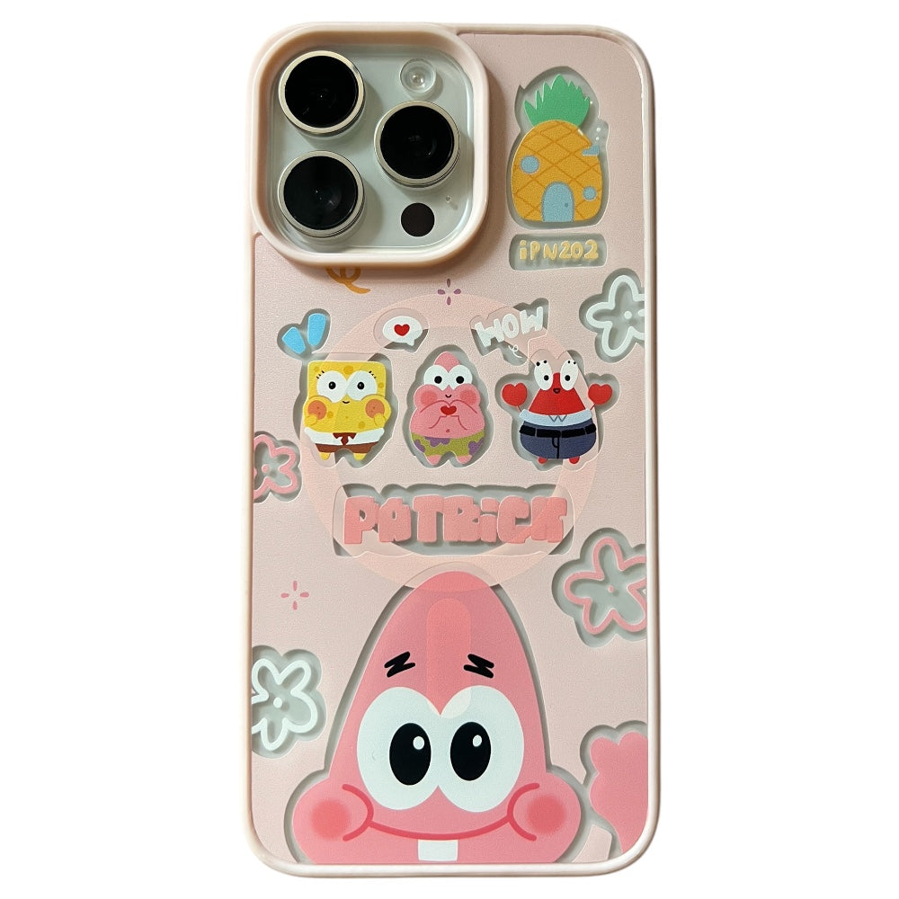 Estuche - Patricio de bob esponja para iPhone 13 normal