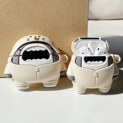 Estuche – Tiburón Disfrazado de Foca para AirPods Pro 1 y 2