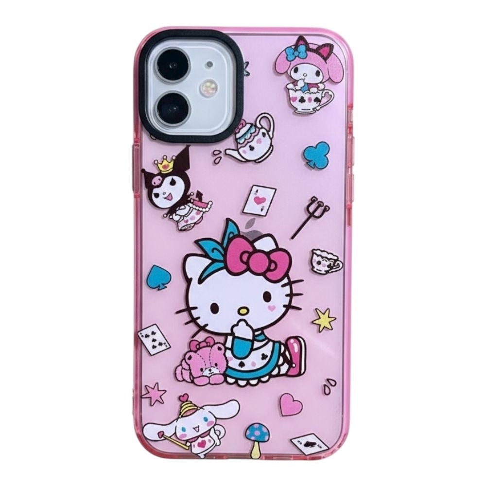 Estuche – Hello Kitty & Friends Rosado para iPhone 16 Pro