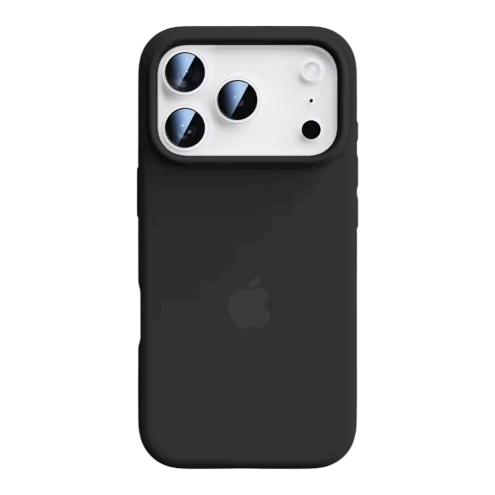 Estuche – Silicona Suave Negro para iPhone 17 Pro Max
