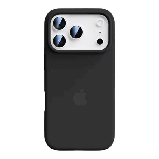 Estuche – Silicona Suave Negro para iPhone 17 Pro Max