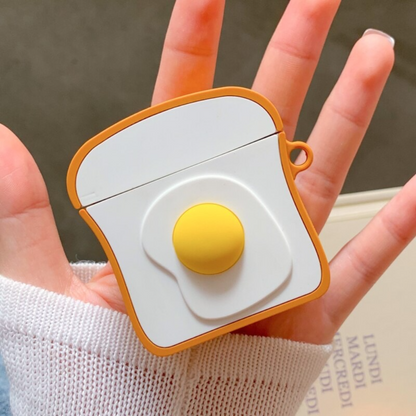 Estuche – Huevito Frito para AirPods 1 y 2