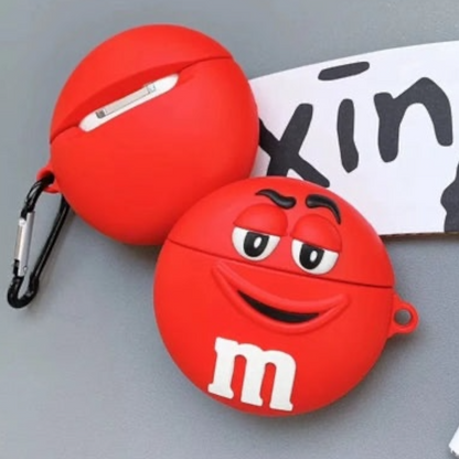 Estuche – M&M Rojo para AirPods 1 y 2