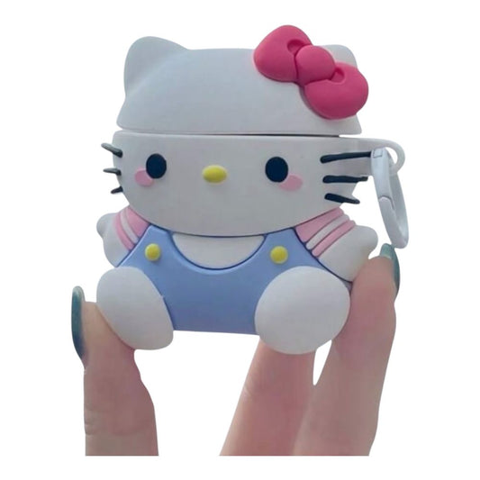 Estuche – Hello Kitty con Overol para AirPods 4