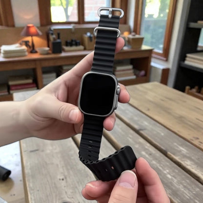 Pulsera - Ocean Band Negro para Apple Watch