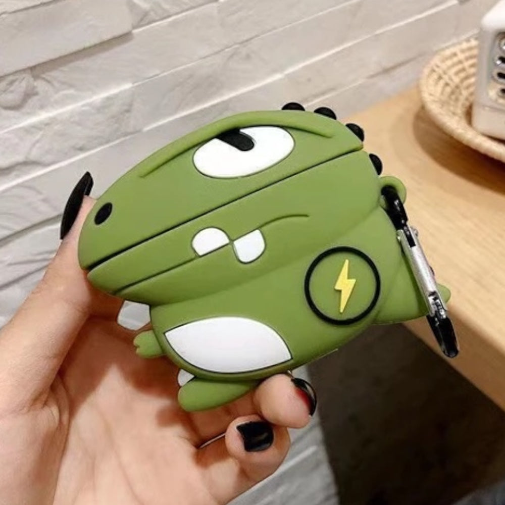 Estuche – Dino Verde para AirPods Pro 1 y 2