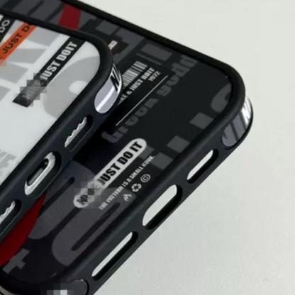 Estuche - Just do it Nike y Jordan para iPhone 13 normal