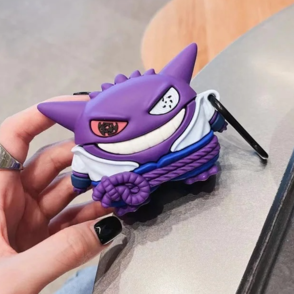 Estuche – Gengar Ninja para AirPods Pro 1 y 2