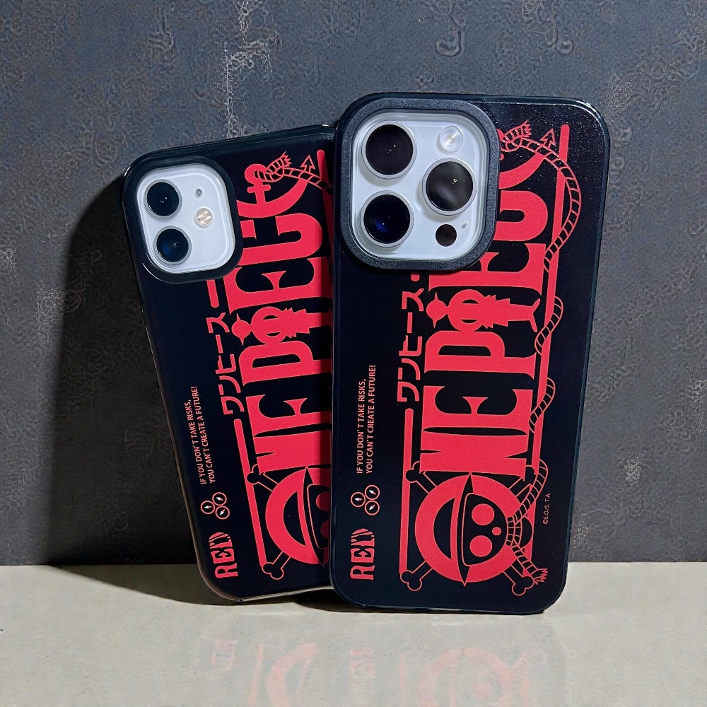 Estuche - One Piece Red Logo para iPhone 14 plus