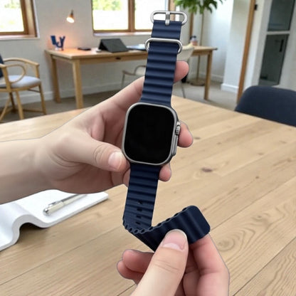 Pulsera - Ocean Band azul marino para Apple Watch