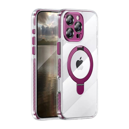 Estuche - Luxury Magnético Púrpura para iPhone 15 Pro Max