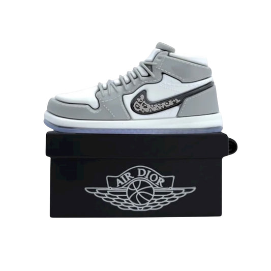 Estuche – Tenis Jordan Air Dior con Caja para AirPods Pro 1 y 2