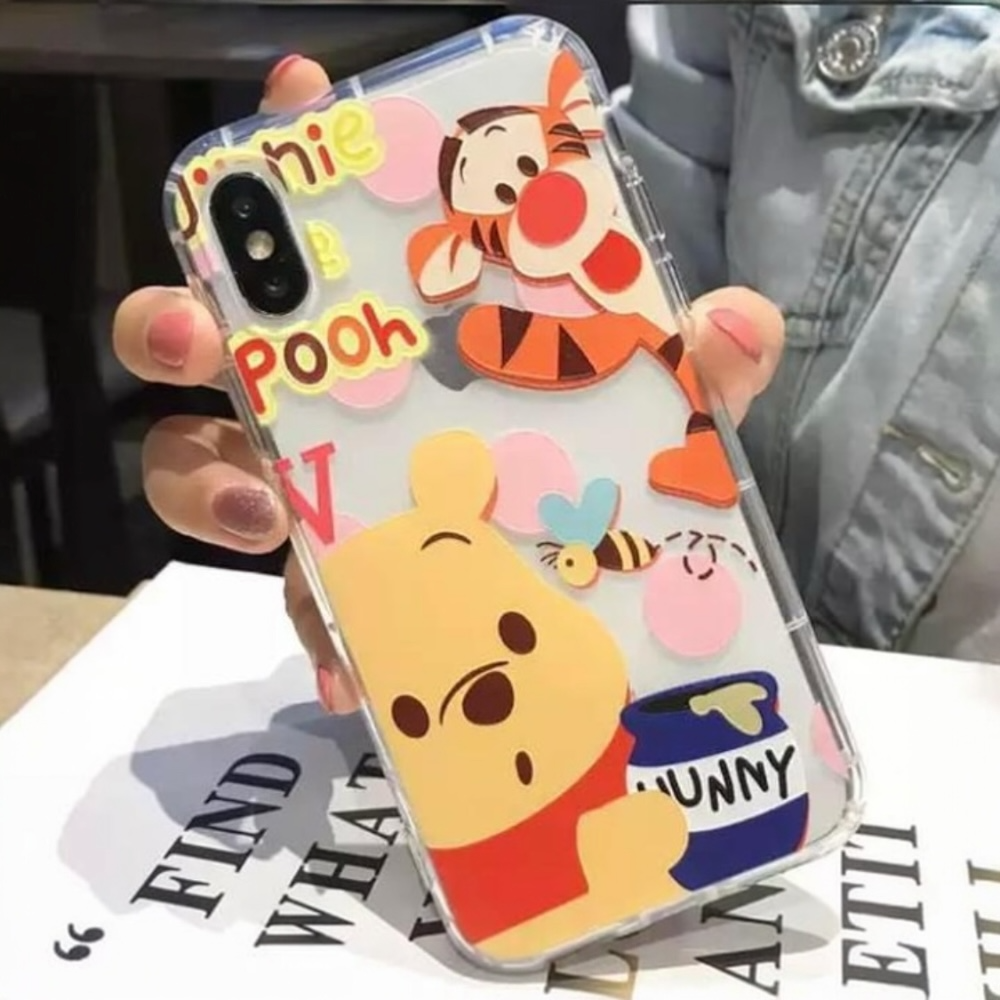 Estuche - Winnie Pooh y otros  para iphone 7/8/SE