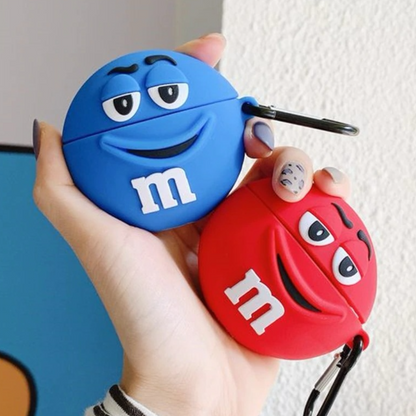Estuche – M&M Azul para AirPods 1 y 2