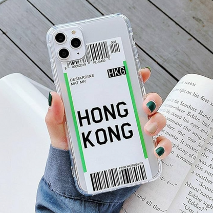 Estuche - Hong Kong ticket para iPhone 7/8/SE