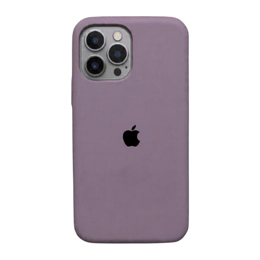 Estuche – Silicona Suave Púrpura para iPhone 14 Pro