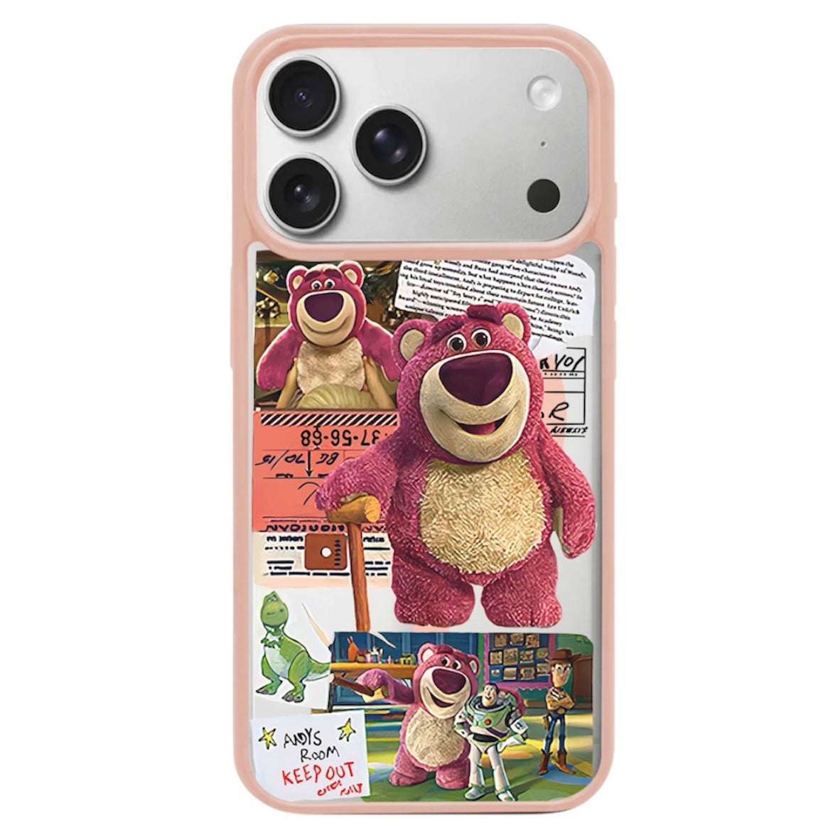Estuche - Lotso de Toy story para iPhone 17 Pro Max