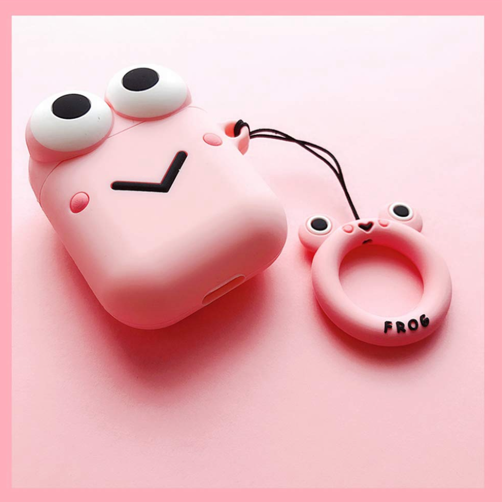 Estuche – Rana Rosada para AirPods 1 y 2