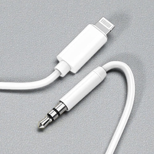 Cable - Adaptador Lighting a plug 3.5mm
