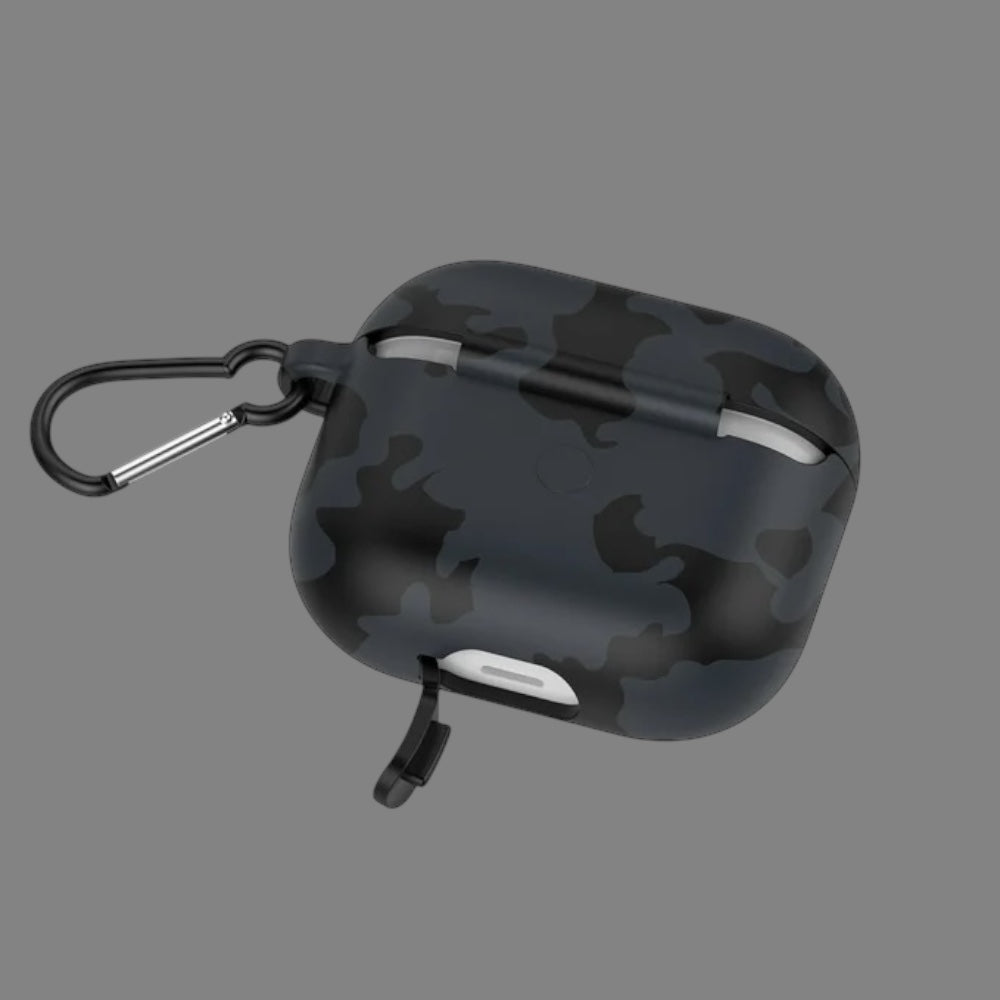 Estuche – Camuflaje Negro para AirPods Pro 1 y 2