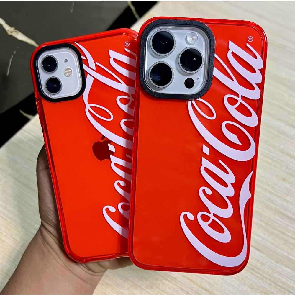 Estuche - Coca Cola Red Logo para iPhone 14 plus