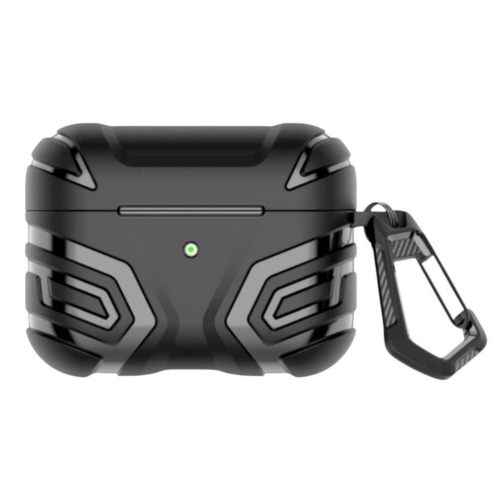 Estuche – Maxjoy Protective negro  para AirPods Pro 1 y 2