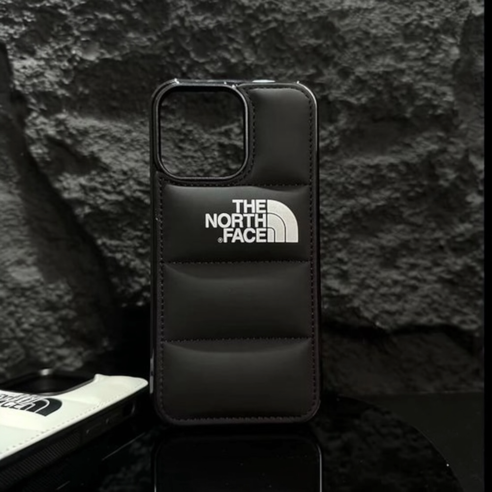 Estuche - The nort face Puffer para iPhone 15 pro Max