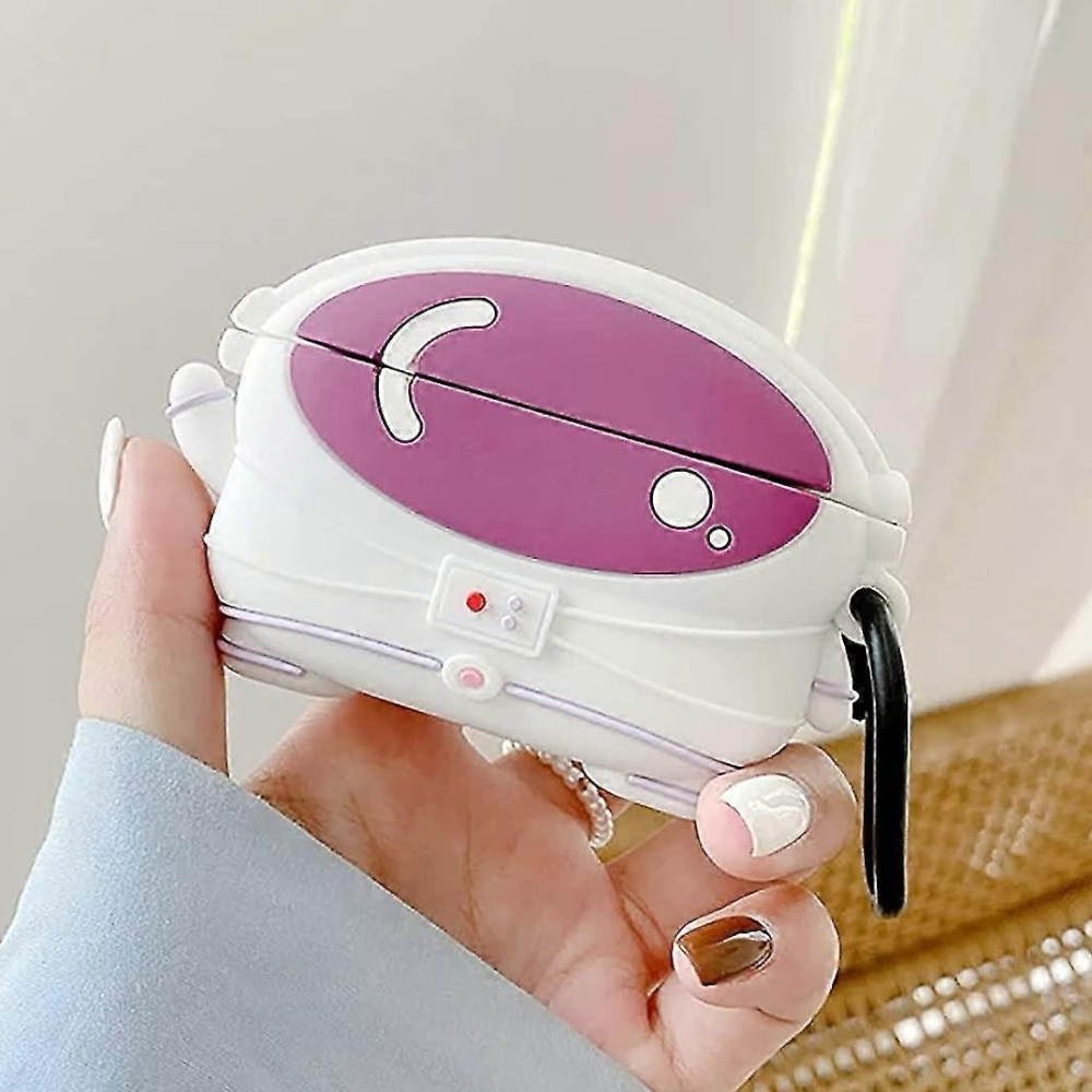 Estuche – Nasa Astronauta Blanco rosa para AirPods 1 y 2