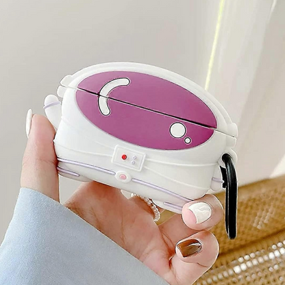 Estuche – Nasa Astronauta Blanco rosa para AirPods 1 y 2