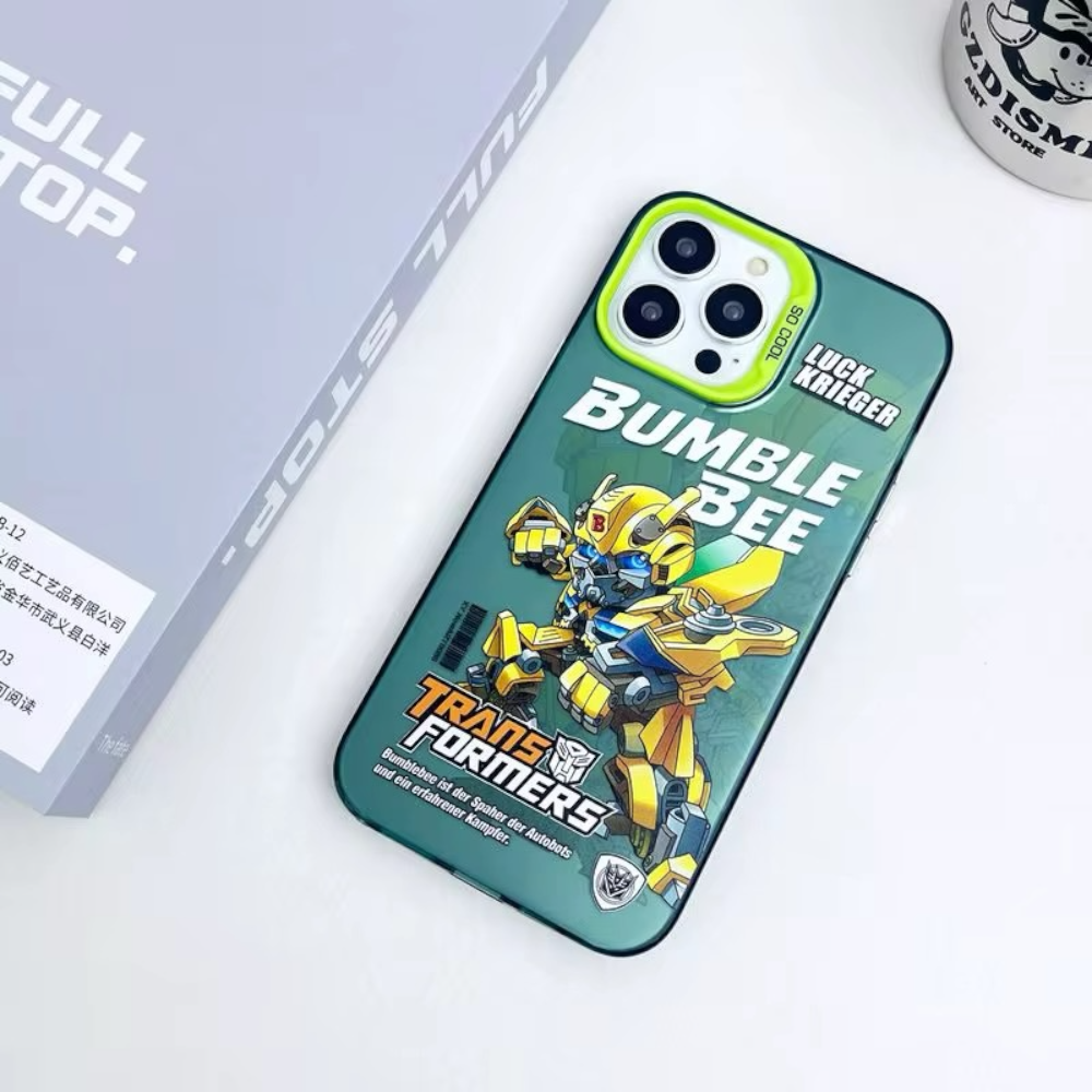 Estuche – Bumblebee de Transformers para iPhone 15 Plus